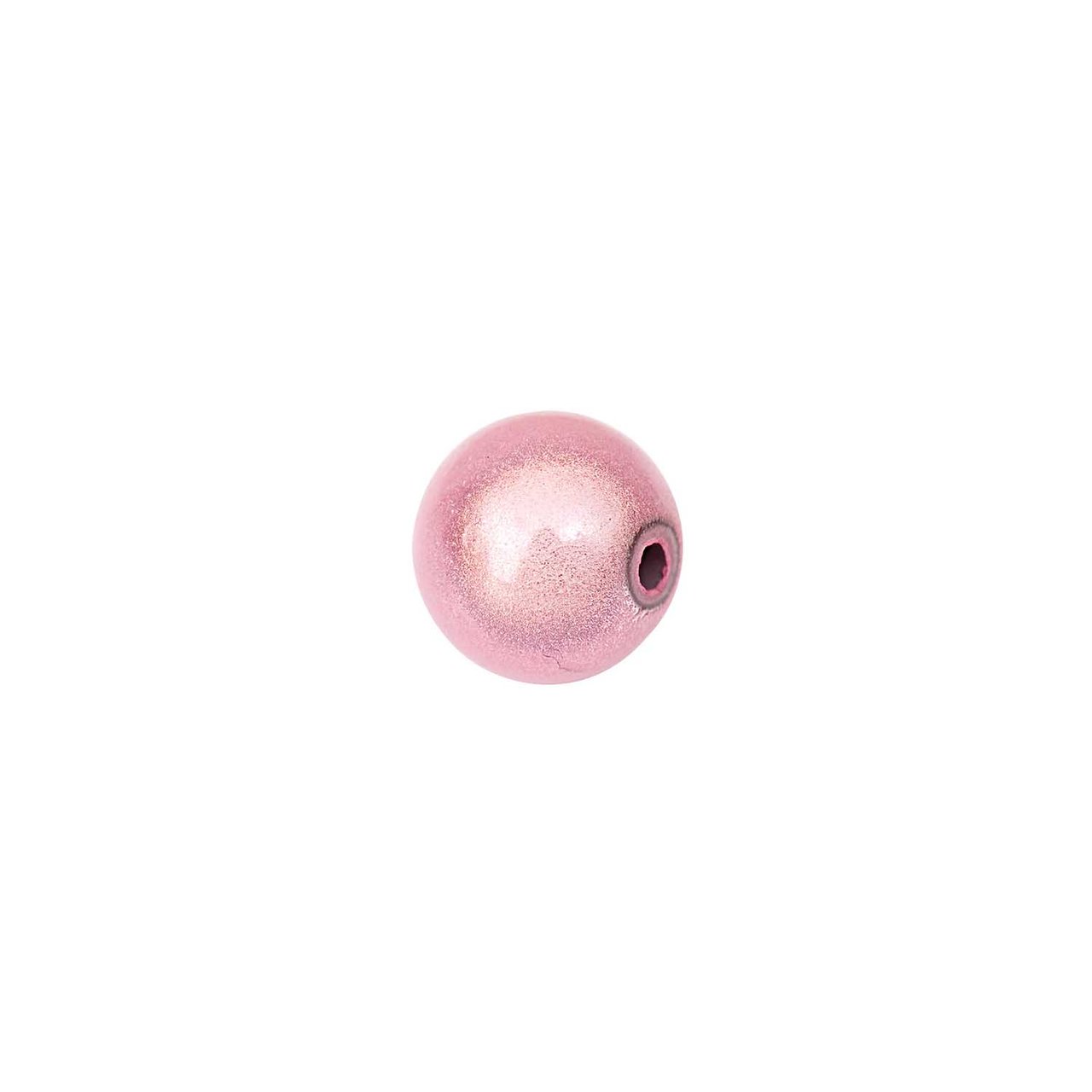 Rico Design Acrylkugel 9mm 10 Stück rosa