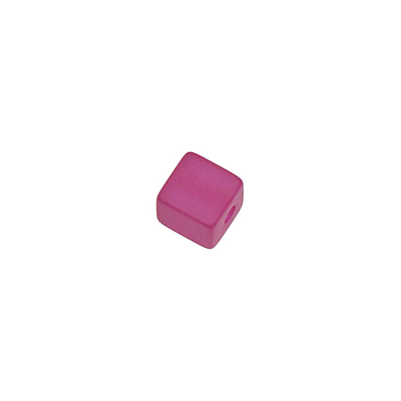 Rico Design Polaris Würfel 6x6mm 10 Stück pink