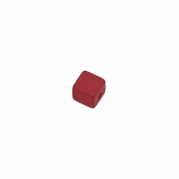 Rico Design Polaris Würfel 6x6mm 10 Stück rot