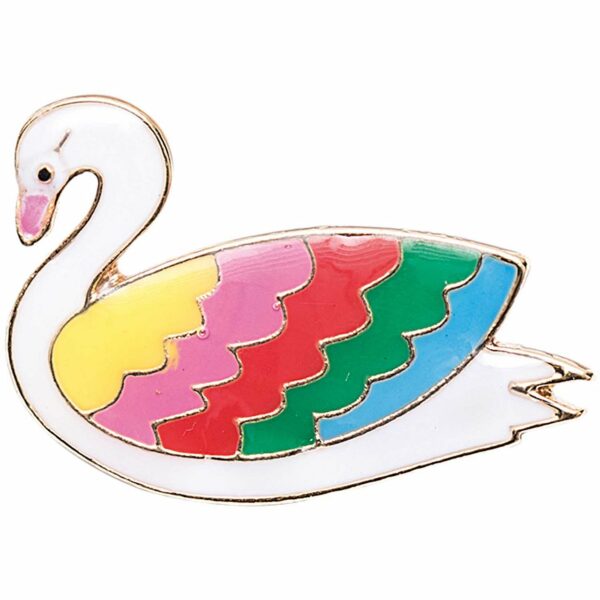 Jewellery Made by Me Pin Schwan 27x21mm