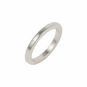 Rico Design Ring schlicht Kante eckig 16mm 18 mm