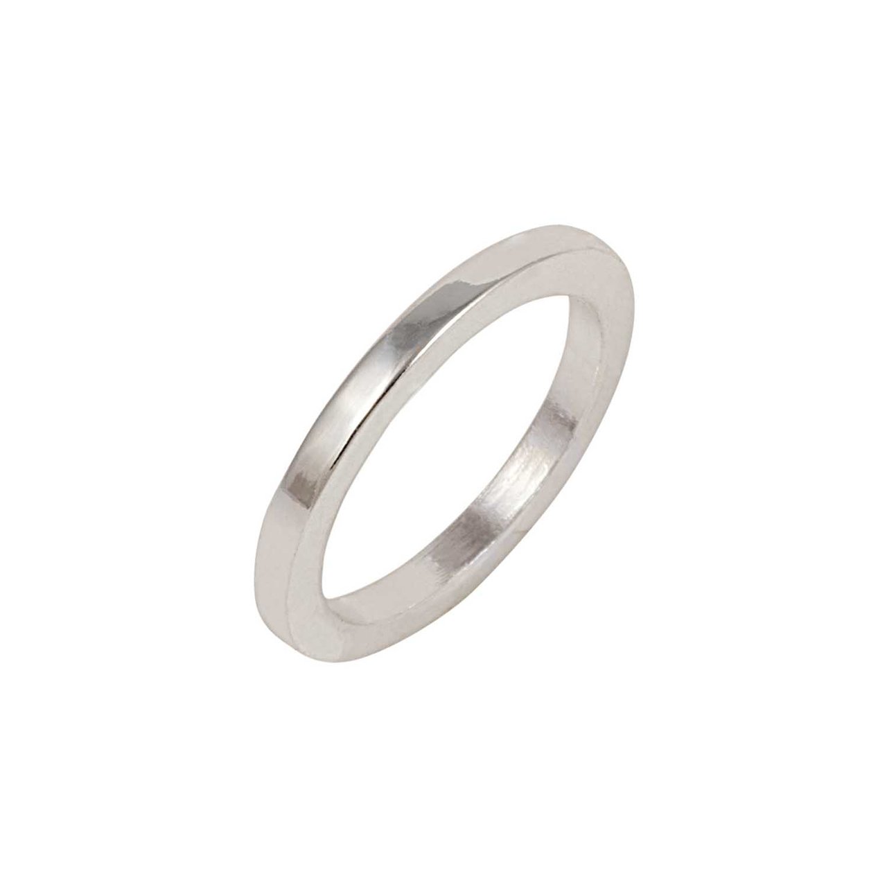 Rico Design Ring schlicht Kante eckig 16mm 18 mm