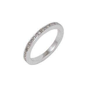 Rico Design Ring Strass weiß 16mm 18 mm