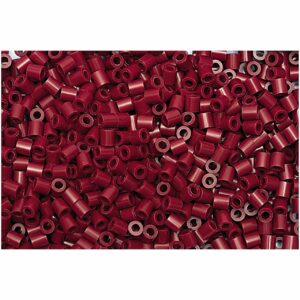 Rico Design Bügelperlen 5x5mm ca. 1000 Stück bordeaux