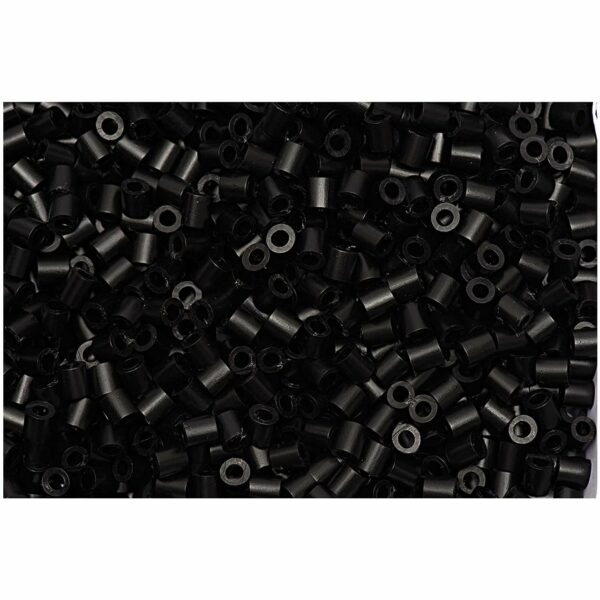 Rico Design Bügelperlen 5x5mm ca. 1000 Stück schwarz