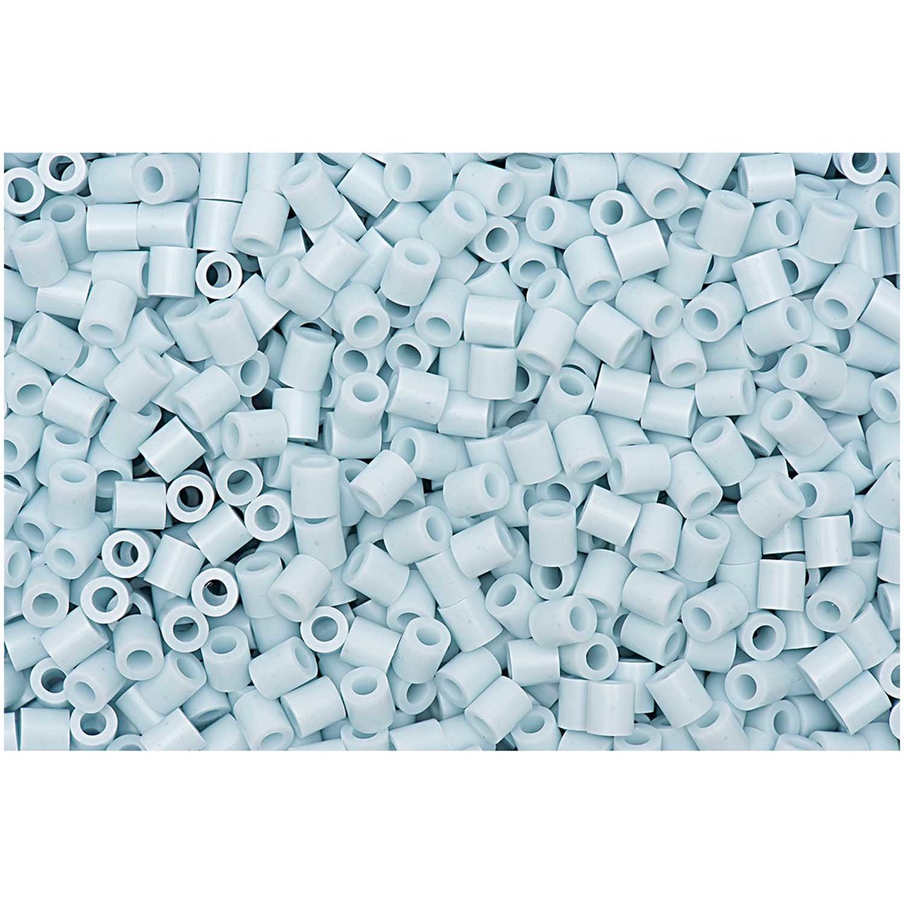 Rico Design Bügelperlen 5x5mm ca. 1000 Stück pastellblau