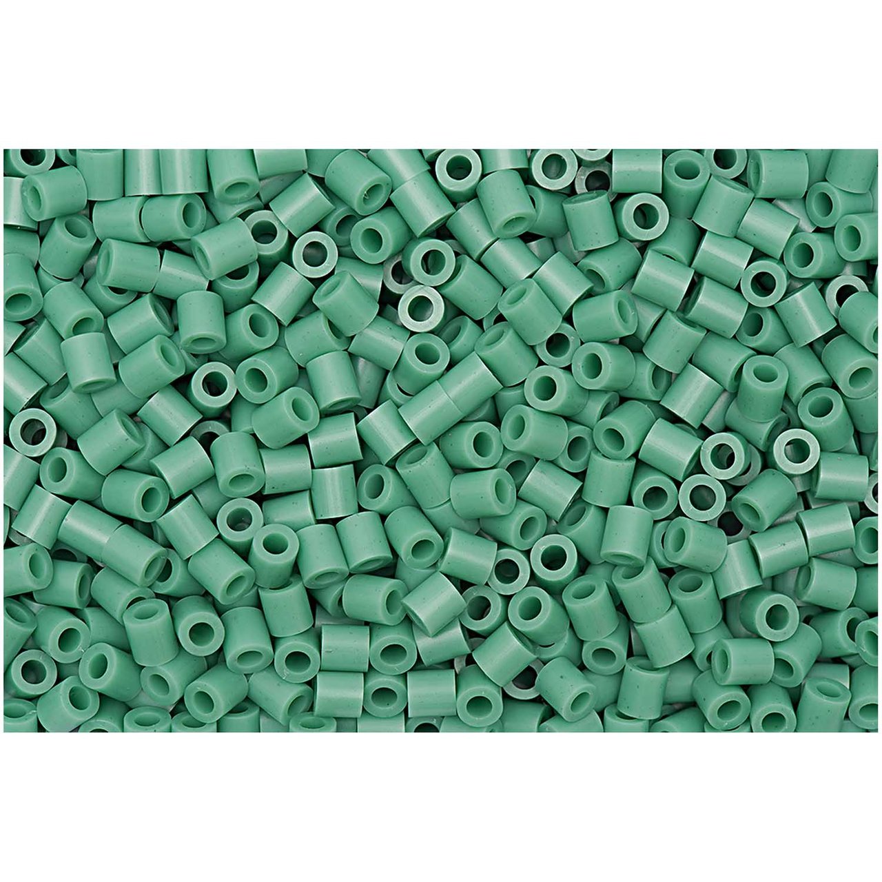 Rico Design Bügelperlen 5x5mm ca. 1000 Stück smaragdgrün
