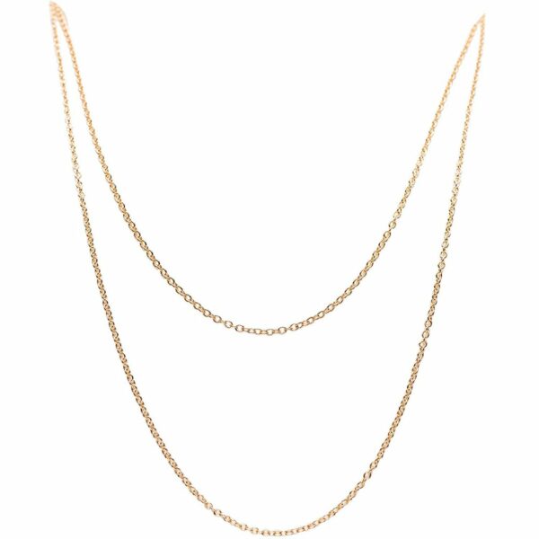 Jewellery Made by Me Gliederkette 2fach gold 55cm