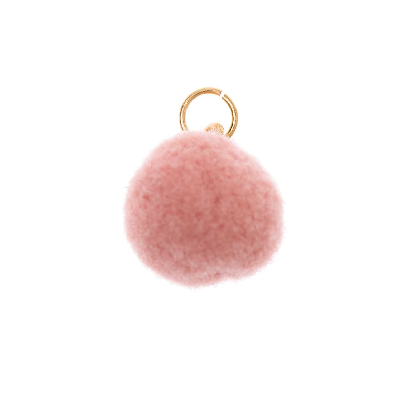 Mix it Up - Jewellery Mini-Pompon 12mm gold-mauve