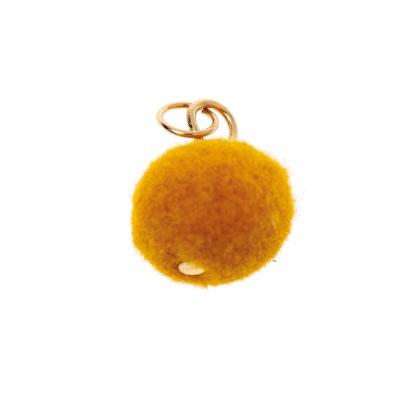 Mix it Up - Jewellery Mini-Pompon 12mm gold-senf