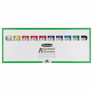 Schmincke Akademie Gouache Kartonset 10x60ml