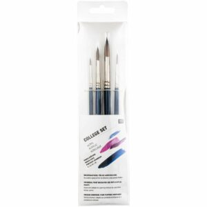 Rico Design Pinsel Art School Acryl Set 4teilig