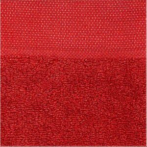 Rico Design Waschhandschuh 15x21cm rot
