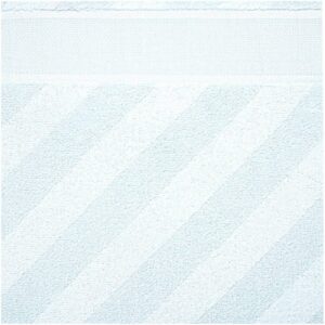 Rico Design Gästehandtuch Streifen 30x50cm blau