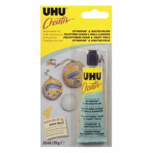 UHU Creativ Klebstoff Styropor und Folien 33ml