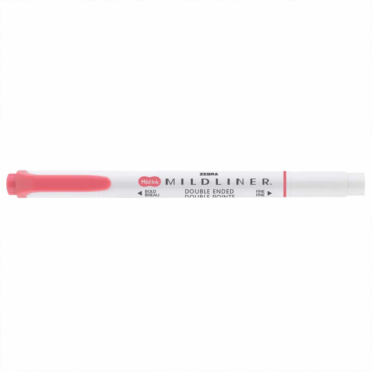 ZEBRA Mildliner Textmarker mit 2 Spitzen rot