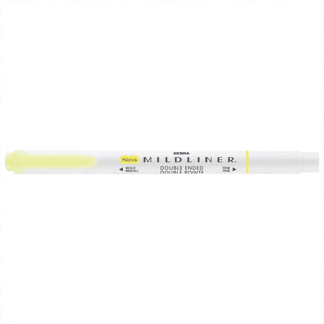 ZEBRA Mildliner Textmarker mit 2 Spitzen gelb