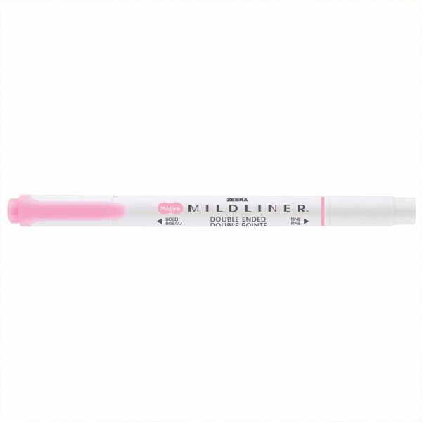 ZEBRA Mildliner Textmarker mit 2 Spitzen pink