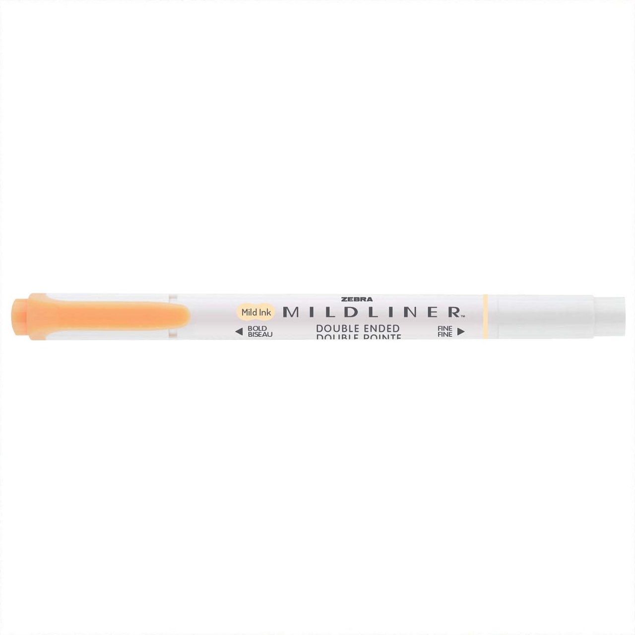 ZEBRA Mildliner Textmarker mit 2 Spitzen orange