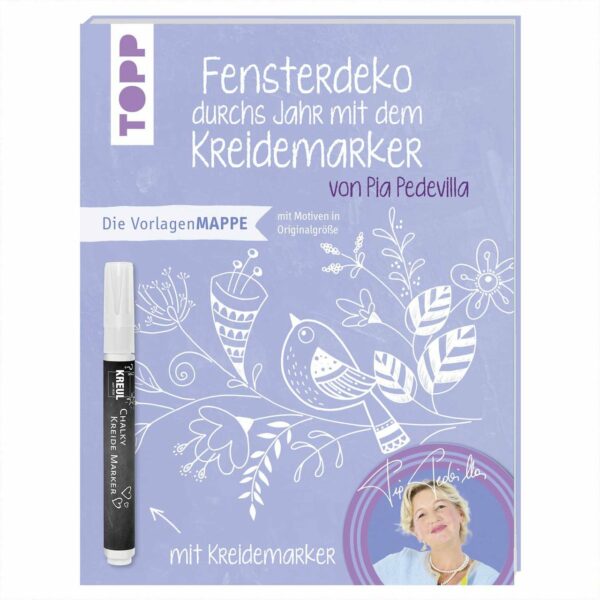 TOPP Vorlagenmappe Fensterdeko durchs Jahr mit dem Kreidemarker