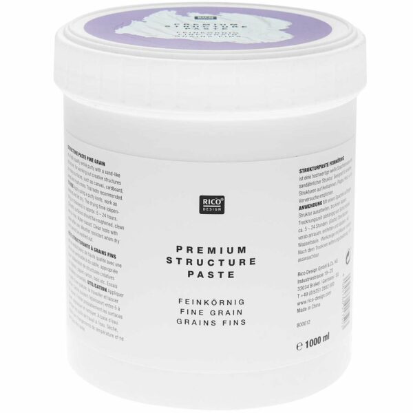 Rico Design ART Premium Strukturpaste feinkörnig 1000ml