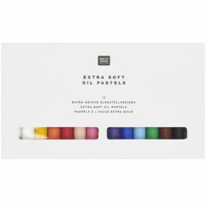 Rico Design Ölpastellkreide 12 Farben