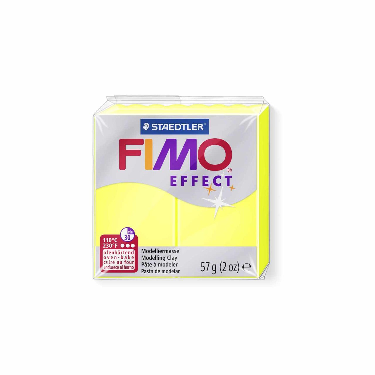 Staedtler FIMO effect 57g neongelb