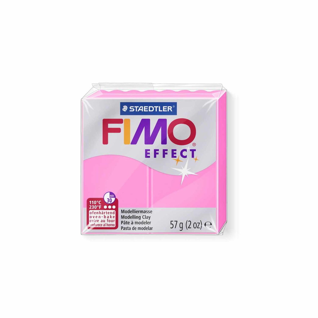 Staedtler FIMO effect 57g neonrosa