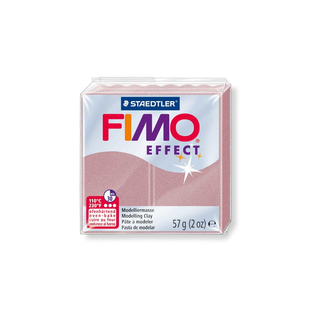 Staedtler FIMO effect 57g roségold pearl