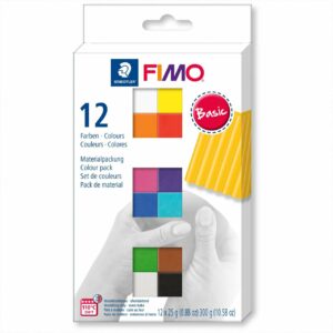 Staedtler FIMO soft Basic 12 Halbblöcke je 25g
