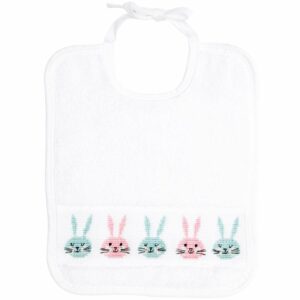 Rico Design Stickpackung Lätzchen Hasen 23x28cm