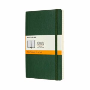 Moleskine Notizbuch liniert Soft Cover A5 myrtengrün