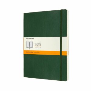 Moleskine Notizbuch XL liniert Soft Cover myrtengrün