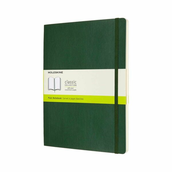 Moleskine Notizbuch XL blanko Soft Cover myrtengrün