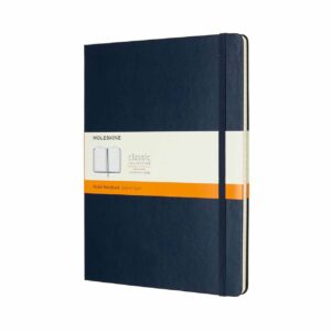 Moleskine Notizbuch XL liniert Hard Cover saphir