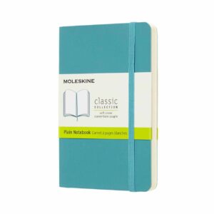 Moleskine Notizbuch blanko Soft Cover A6 riffblau