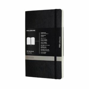 Moleskine PRO Notizbuch Soft Cover schwarz A5