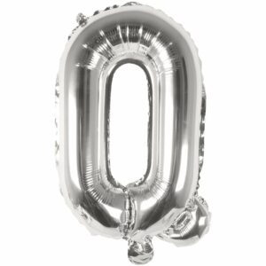 Rico Design Folienballon Buchstabe silber 36cm Q