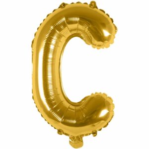 Rico Design Folienballon Buchstabe gold 36cm C