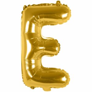 Rico Design Folienballon Buchstabe gold 36cm E