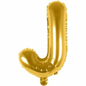 Rico Design Folienballon Buchstabe gold 36cm J