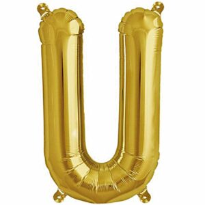 Rico Design Folienballon Buchstabe gold 36cm U