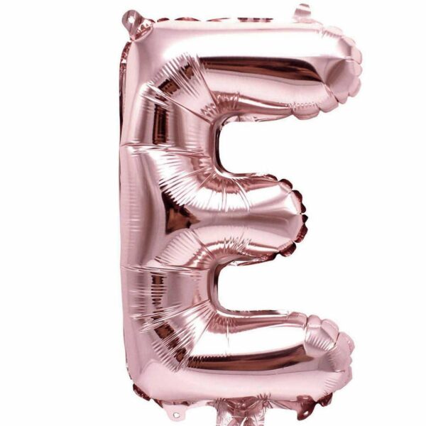 YEY! Let's Party Folienballon Buchstabe rosa 36cm E