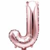 YEY! Let's Party Folienballon Buchstabe rosa 36cm J