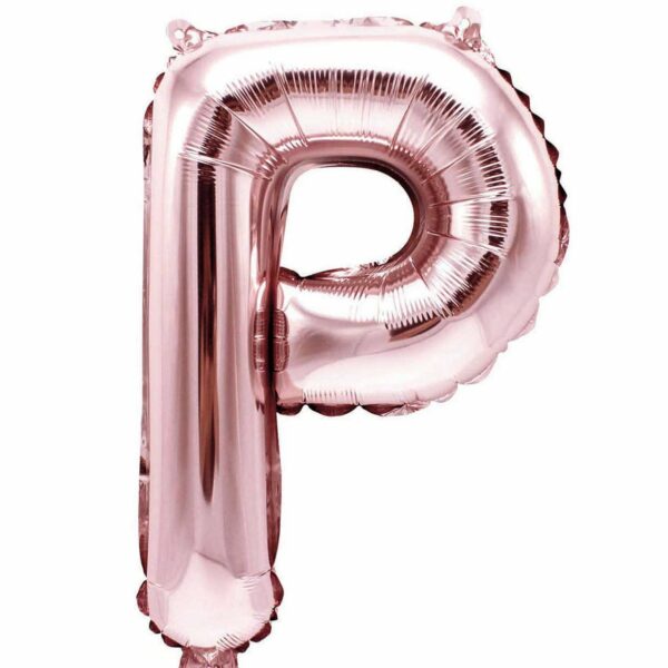 YEY! Let's Party Folienballon Buchstabe rosa 36cm P