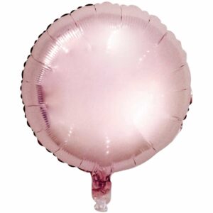 YEY! Let's Party Folienballon rund 36cm rosa