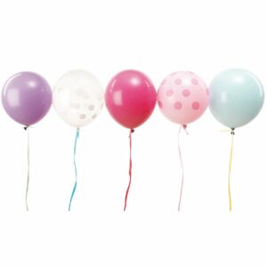 YEY! Let's Party Luftballon Mix pastell 30cm 12 Stück