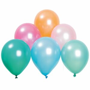 YEY! Let's Party Luftballon Mix pastell matt 30cm 12 Stück