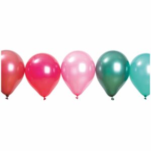 YEY! Let's Party Luftballon Mix berry matt 30cm 12 Stück