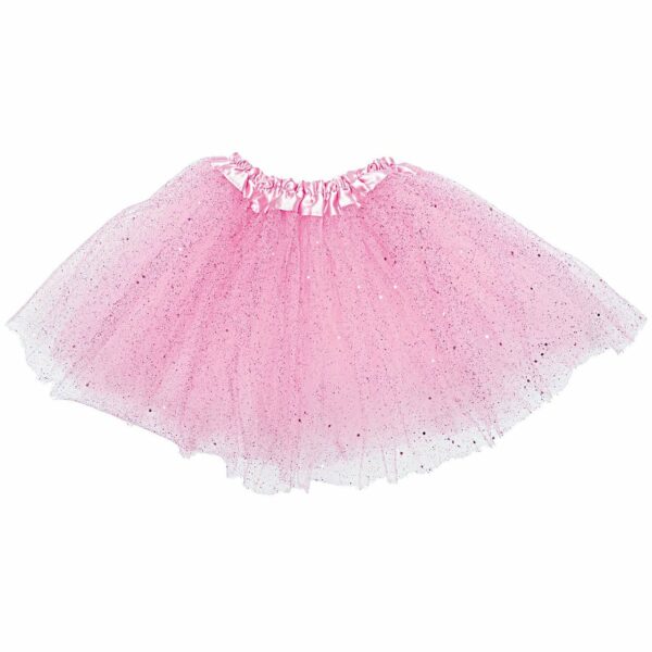Rico Design Tutu mit Glitzer Größe 92/116 rosa